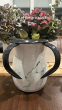 Load image into Gallery viewer, Marble Design Netilat Yadayim Wash Cup
