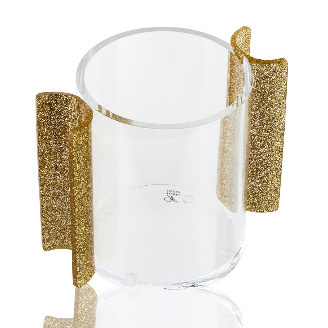 Lucite U-Collection Netilat Yadayim Cup - Gold
