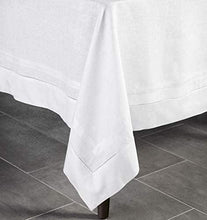 Load image into Gallery viewer, Sferra Festival 100% Linen Tablecloth - White
