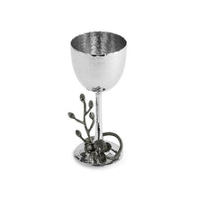 Load image into Gallery viewer, Black Orchid Kiddush Cup
