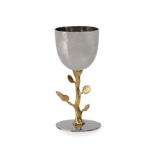 Load image into Gallery viewer, Michael Aram Botanical Leaf Gold Kiddush Cup

